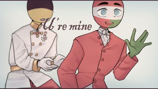 URE MINE meme collab  Countryhumans [upl. by Ilera]