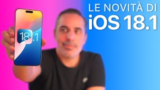 iOS 181 ORA DISPONIBILE  Tutte le Novità [upl. by Ecire23]