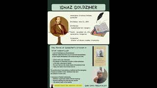 Who is the GOLDZIHER and what he focused in criticism on sirah nabawiyyah [upl. by Amle293]