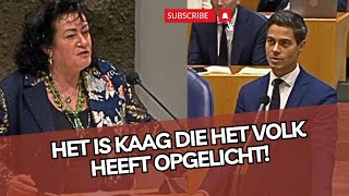 Caroline van der Plas pakt jammerende Jetten aan Het is Kaag die het volk collectief ARM maakte [upl. by Monjan]