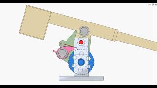 Ratchet mechanism of high mechanical advantage [upl. by Anawyt]