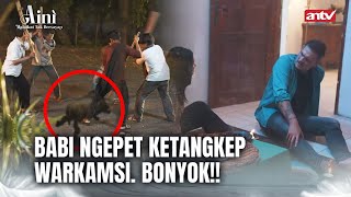 Yang Jadi Babi Ngepet Ikutan Ronda Malam  Aini Malaikat Tak Bersayap ANTV Eps 28 45 [upl. by Annadiana]