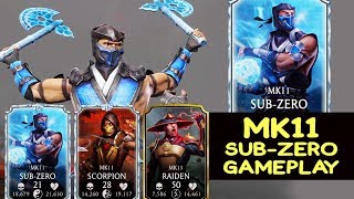 Mortal Kombat Mobile New SubZero is INSANE MK11 SubZero Gameplay in MK11 Team [upl. by Fine640]