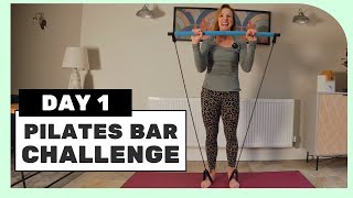 28 Day Pilates Bar Challenge Day 1 [upl. by Ecnahoy]