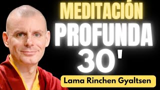 🟡 Meditación Guiada para Relajar cuerpo y mente 30 minutos  Lama Rinchen Gyaltsen [upl. by Ymmit]