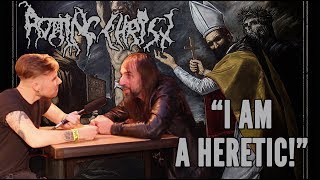 Rotting Christ  Sakis Tolis Talks  The Heretics [upl. by Aicala187]