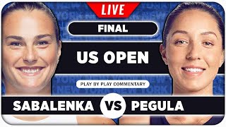 SABALENKA vs PEGULA ● US Open 2024 Final ● LIVE Tennis Play by Play Stream [upl. by Enelear]