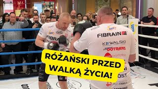 Rozanski  Babic Polak naładowany przed walką o MŚ Trening medialny Różańskiego [upl. by Llert]