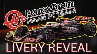 2024 Haas Livery Reveal REACTION  The F1 Season Begins [upl. by Kylstra]