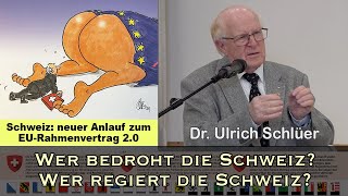 Ulrich Schlüer Zur Lage der Schweiz Wer bedroht die Schweiz Wer regiert die Schweiz [upl. by Airamat588]