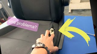 How to repair a car seats Come si ripara un sedili per auto [upl. by Annette558]