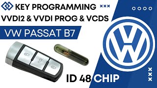 Passat B7 Key Programming 48 chip [upl. by Meyeroff403]