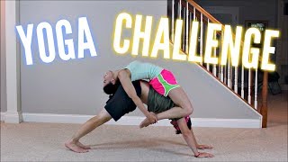 COUPLES YOGA CHALLENGE [upl. by Suckram570]