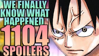 WE FINALLY FIND OUT WHAT HAPPENED  One Piece Chapter 1104 Spoilers [upl. by Gneh923]