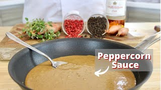 How to make Peppercorn Sauce Recipe [upl. by Edsel]