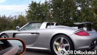 Porsche Carrera GT rev and flyby [upl. by Asiluy805]