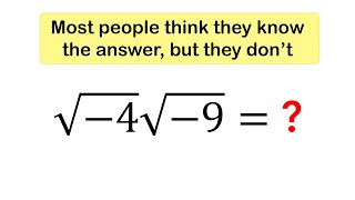 A simple question most people get wrong [upl. by Aicenet]