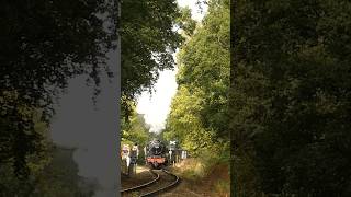 44932 OPENS UP echoing through northwood  SVR trainspotting mainlinesteam train steamtrain [upl. by Salomo]