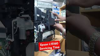 Epson L15160 Servicing Time jinitechbd printer epson [upl. by Rianon]