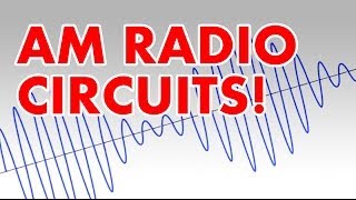 Amplitude Modulation tutorial and AM radio transmitter circuit [upl. by Arata]