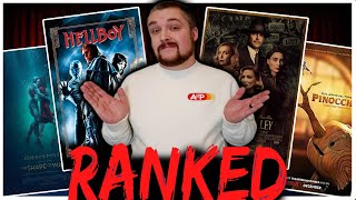 All 12 Guillermo del Toro Movies RANKED [upl. by Avenej]