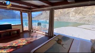 Luxus Hunza Attabad Lake Resort for Booking click the below link [upl. by Itnahs]