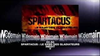 Spartacus Le Sang Des Gladiateurs Demain 22H50 Sur W9 BA [upl. by Ainnos]