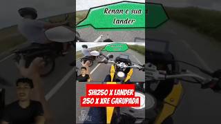 Shi250 VS Lander 250 shi250 shineray lander xre [upl. by Demetra]