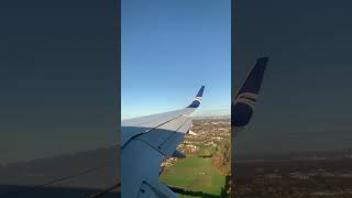 Icelandair 757 landing at MAN [upl. by Yemac]