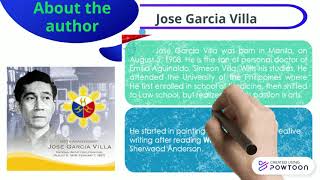 Footnote to Youth by Jose Garcia Villa  characters  lessons  themes [upl. by Pangaro]