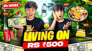 Living On ₹500 For 24 Hours In Mumbai 🌆  Costliest Area 💰 Twist Challenge  Mann Vlogs [upl. by Yorgos]