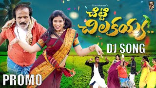 CHITTI CHILAKAYYA DJ SONG PROMO  GUNTUR PILLA  POTTI MAMA  DJ SHEKAR ICHODA  DJ LINGA [upl. by Gnilrits252]