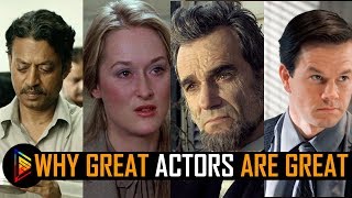 Why great actors are great Analysis  Good acting techniques  Flashfivelist [upl. by Ahtreb]