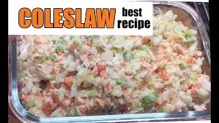 COLESLAW ORIGINAL RECIPE THE BEST HEALTHY COLESLAW KFC STYLE JAPAN 🇯🇵 [upl. by Rojas610]