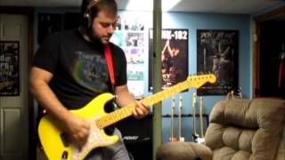 Blink 182  Adams Song  Guitar Cover with Baritone Strat [upl. by Eimilb]