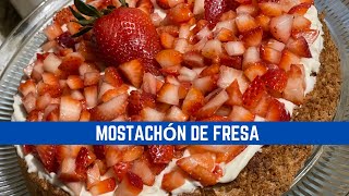 Mostachón de Fresa 🍓  So Delicious 💕 [upl. by Eymaj967]