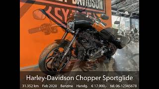 HarleyDavidson Chopper Sportglide [upl. by Katleen]