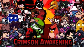 FNF Crimson Awakening But Every Turn A Different Cover Is Used 🗣️📢🔥 [upl. by Yesor738]