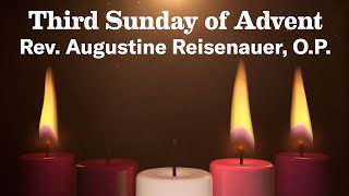 Third Sunday of Advent  Rev Augustine Reisenauer OP [upl. by Enyt]