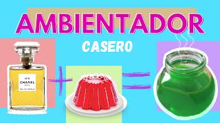 Ambientador en gel casero  DIY [upl. by Anaahs]