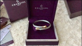 Charriol Bangle Celtic Bourse  Online Shopping  Unboxing [upl. by Atilehs577]