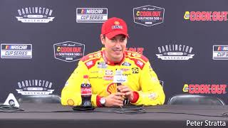 quotResurrecting Racetracks is Coolquot Logano Reacts to 2025 Schedule [upl. by Miharba]