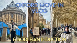 Oxford Movein  Bodleian Induction Ceremony  ellienoor [upl. by Ltihcox782]