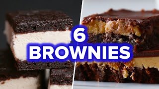 6 Creative Brownie Recipes [upl. by Pudens451]