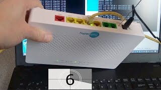 How to factory reset a Hyperoptic ZTE ZXHN H298A Router [upl. by Jason762]