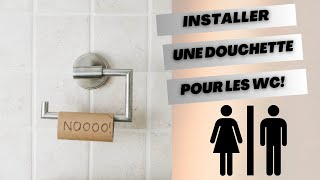 Comment installer une douchette WC 100 HYGIÈNE [upl. by Scheer]