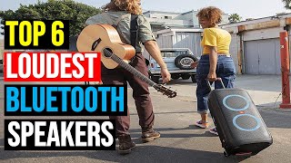 ✅ Top 6 Best Loudest Bluetooth Speakers in 2024  The Best Loudest Bluetooth Speakers  Reviews [upl. by Ahsrat]