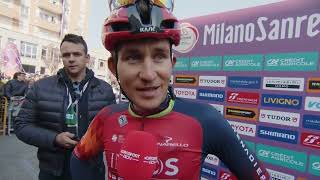 Michał Kwiatkowski  Interview at the start  MilanoSanremo 2023 [upl. by Bolte]