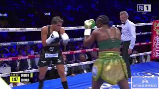 Claressa Shields vs Maricela Cornejo  FULL FIGHT HIGHLIGHTS [upl. by Skipper]