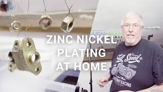 Zinc Nickel Plating Kit With Yellow Passivate  How To Plate Metal Parts amp Restore Old Fasteners [upl. by Edgardo331]